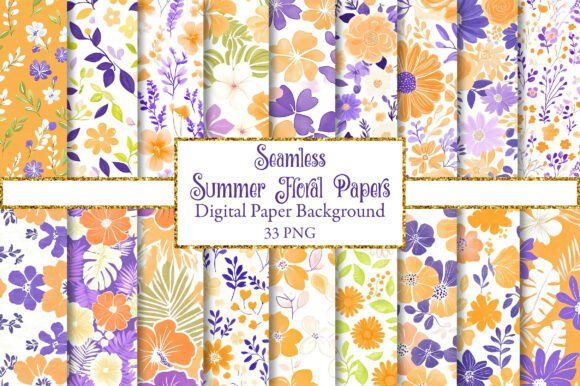 Choosing the Right Digital Assets: An Evaluation of Summer Floral Seamless Papers for Creative Projects
