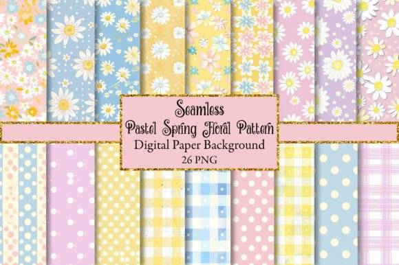 Embracing the Soft Aesthetic: The Versatility of Pastel Spring Floral Patterns in Modern Design
