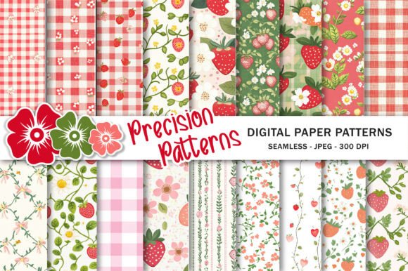 Evaluating Strawberry Cottage Digital Paper for Modern Creative Projects