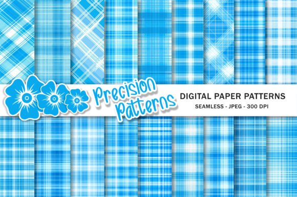 Evaluating the Blue Plaid Pattern for Digital and Print Design Projects