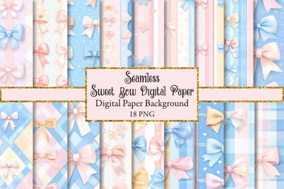 Unlock Creativity with Sweet Bow Digital Paper