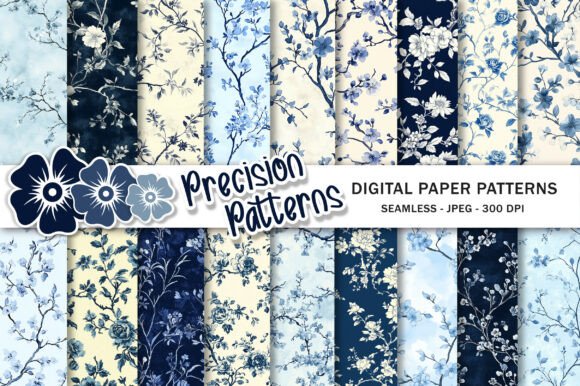 Unlocking Creative Potential with Chinoiserie Toile De Jouy Seamless Patte