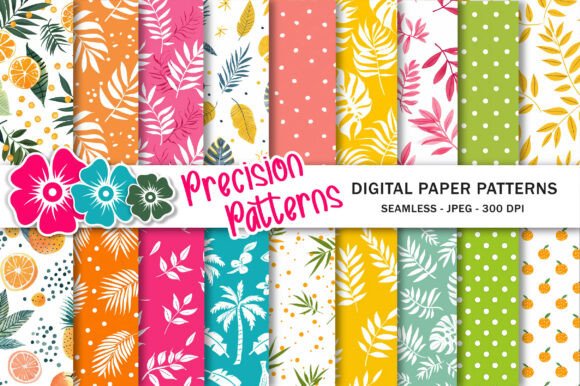Unlocking Creative Potential with Seamless Summer Tropical Pattern Designs