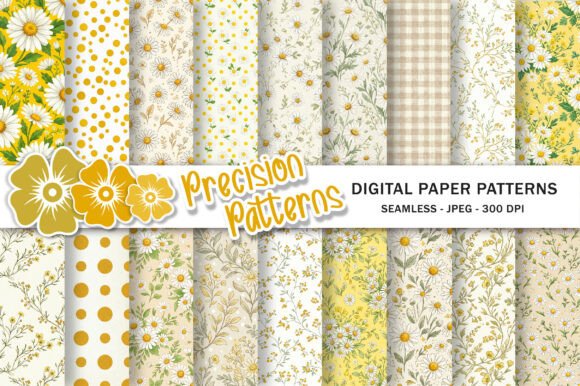Unlocking Creative Potential with the Yellow Daisy Seamless Pattern