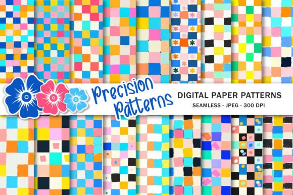 Unlocking Creativity with a Colorful Summer Checker Seamless Pattern