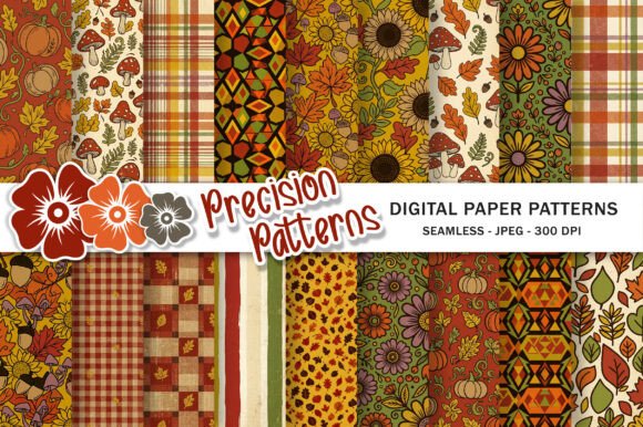 Unlocking Nostalgia: Creative Ways to Use the Retro Autumn Digital Paper Bundle